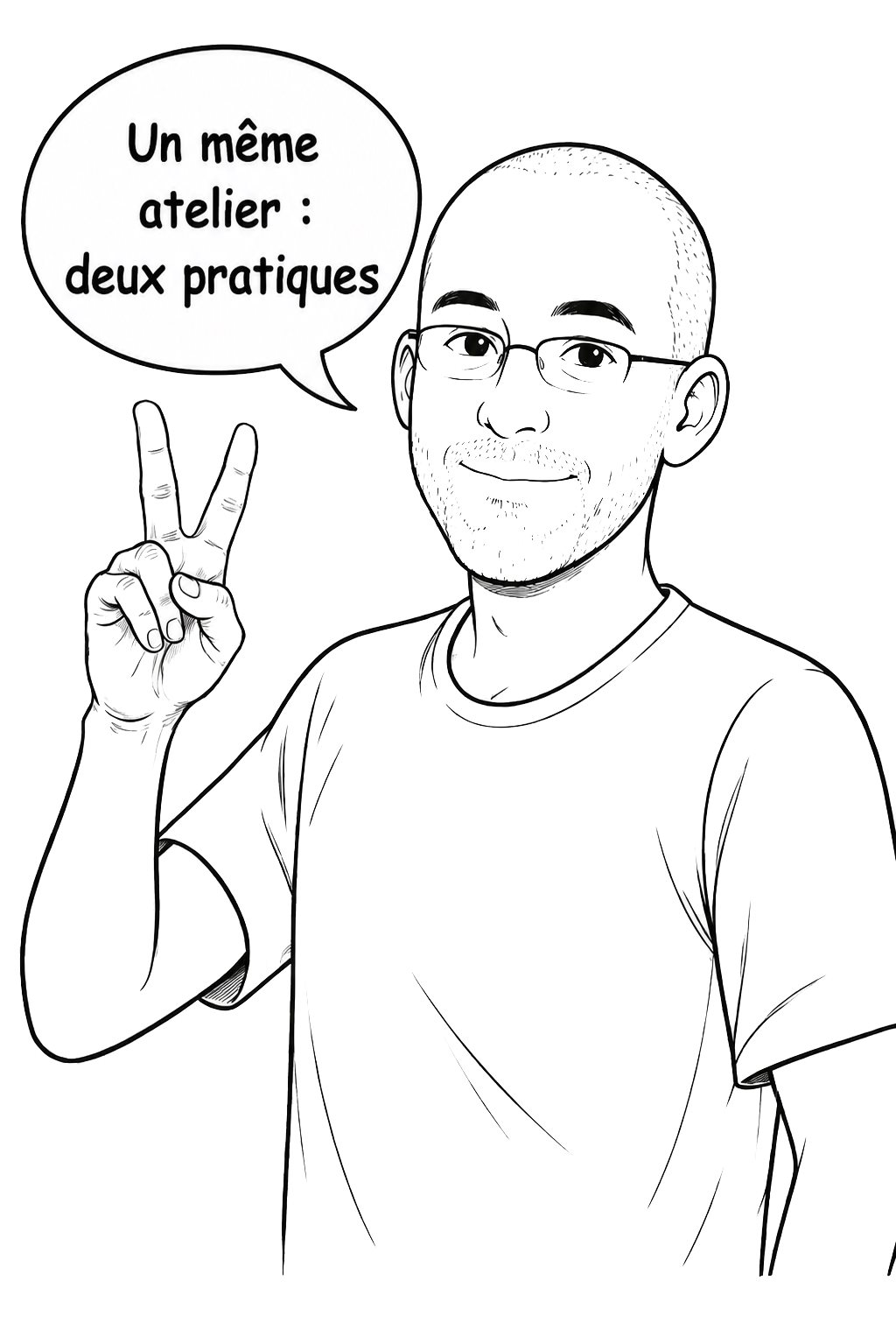Un même atelier, deux pratiques